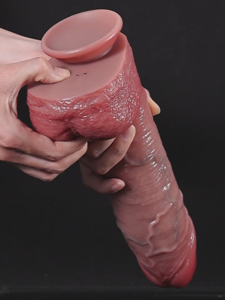 Tjark - Dicker Dildo Mit Stoßfunktion - 26.2cm