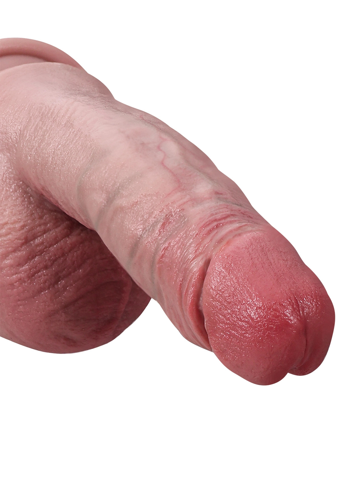 Reece - Realistischer G-Spot-Dildo mit gebogenem Schaft - 19,3 cm